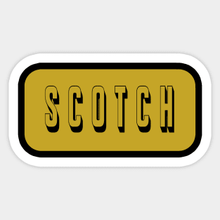 Scotch Patch Sticker